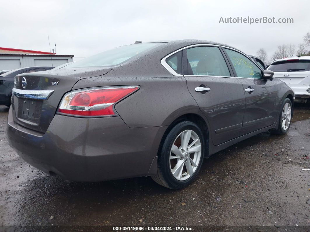 2015 Nissan Altima 2.5 Sv Brown vin: 1N4AL3AP4FC412332