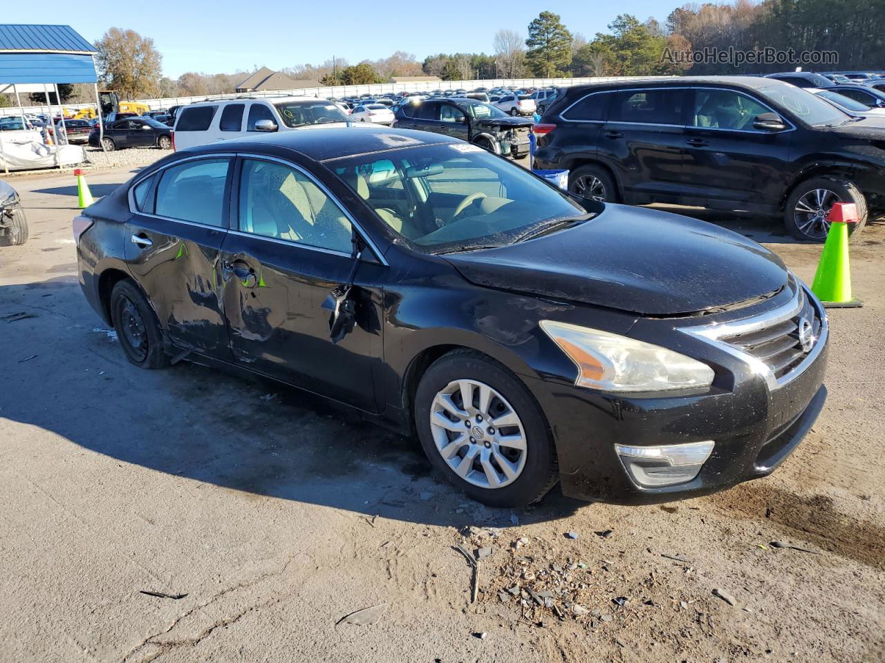 2015 Nissan Altima 2.5 Черный vin: 1N4AL3AP4FC417594