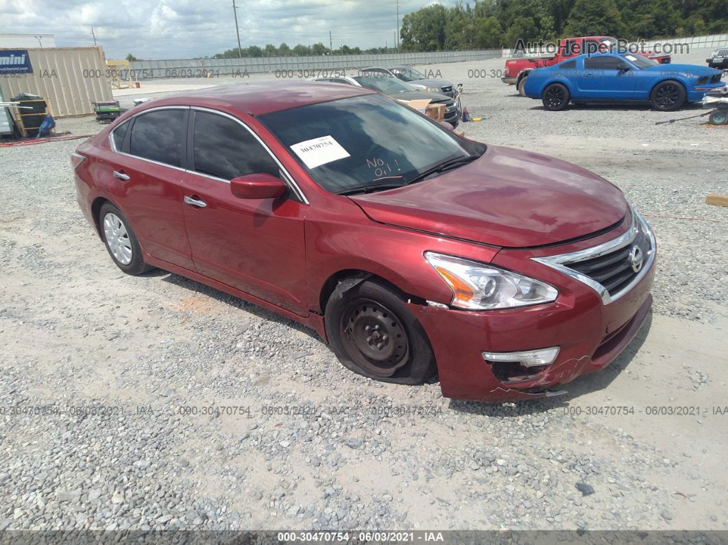 2015 Nissan Altima 2.5 S Red vin: 1N4AL3AP4FC455116