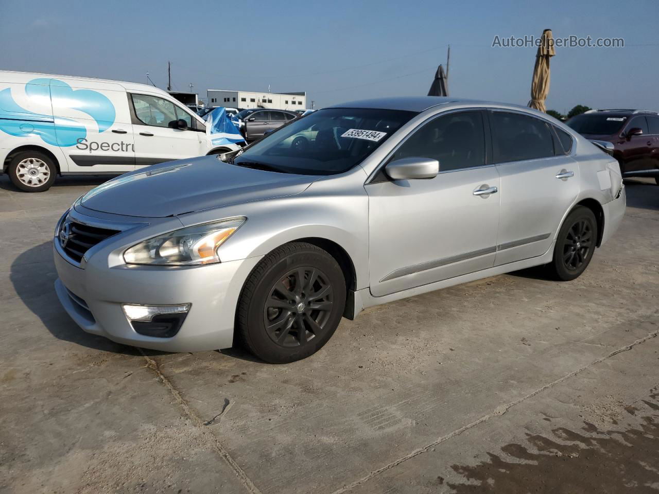 2015 Nissan Altima 2.5 Silver vin: 1N4AL3AP4FC483689