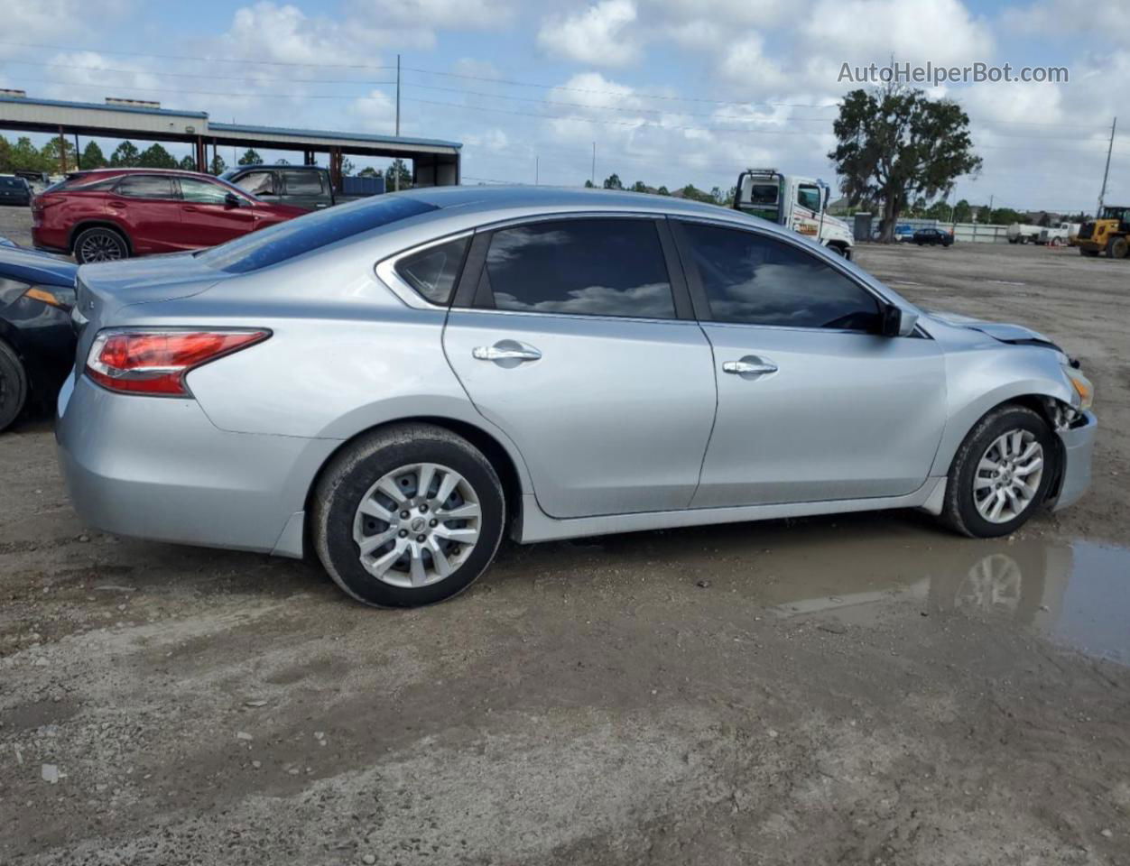 2015 Nissan Altima 2.5 Silver vin: 1N4AL3AP4FC486284