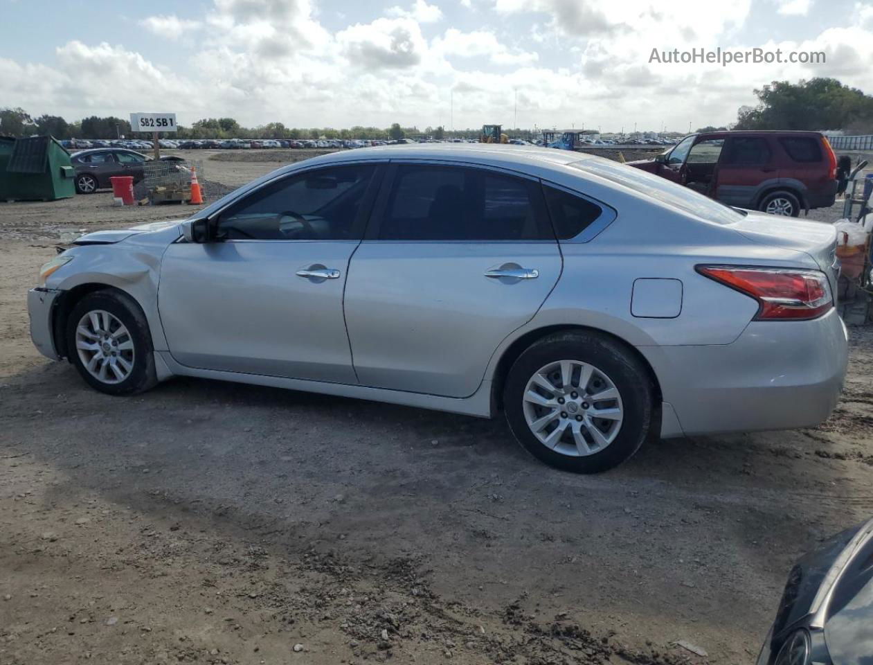 2015 Nissan Altima 2.5 Серебряный vin: 1N4AL3AP4FC486284