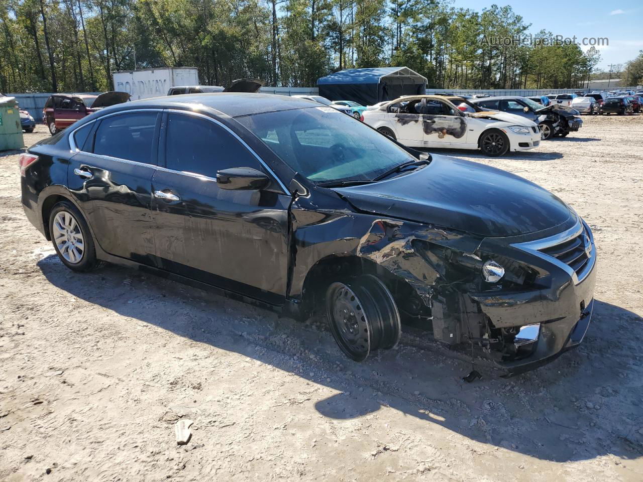 2015 Nissan Altima 2.5 Black vin: 1N4AL3AP4FC576583