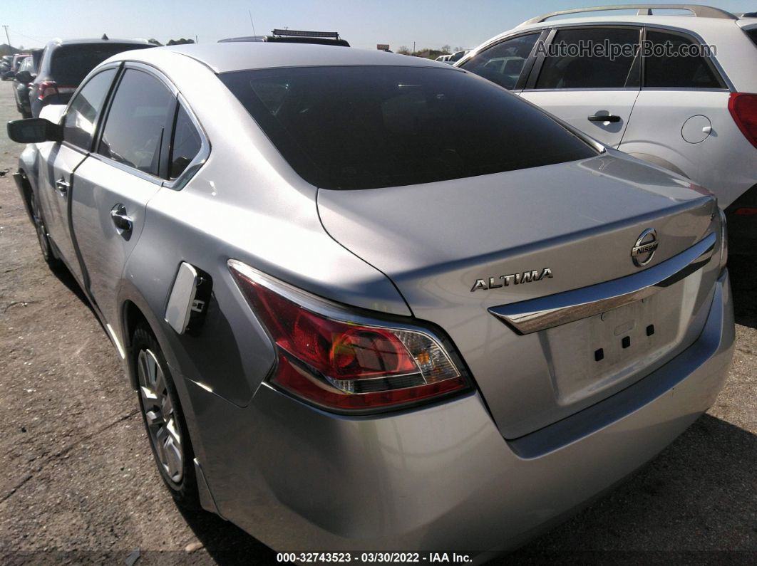 2015 Nissan Altima 2.5 S Серебряный vin: 1N4AL3AP4FC588393