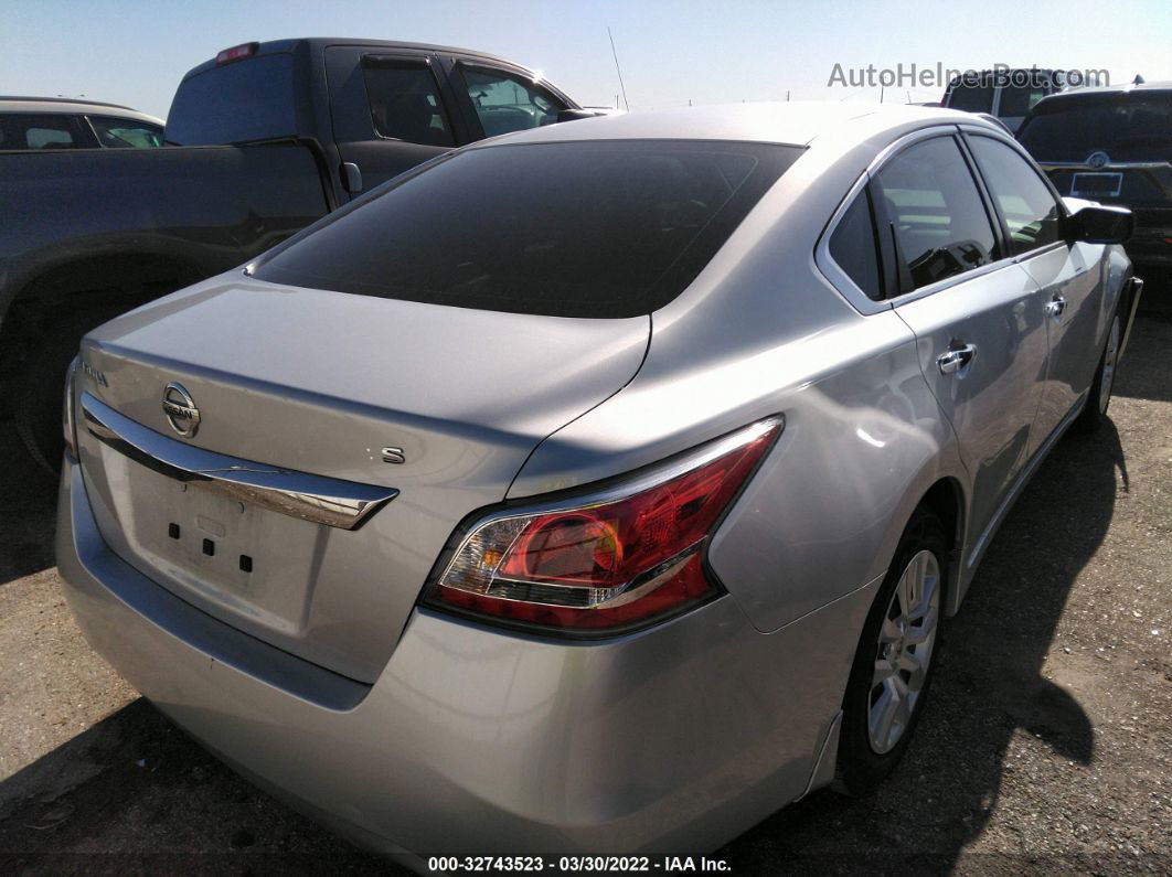 2015 Nissan Altima 2.5 S Silver vin: 1N4AL3AP4FC588393