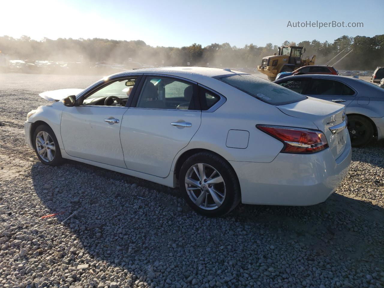 2015 Nissan Altima 2.5 White vin: 1N4AL3AP4FN343579