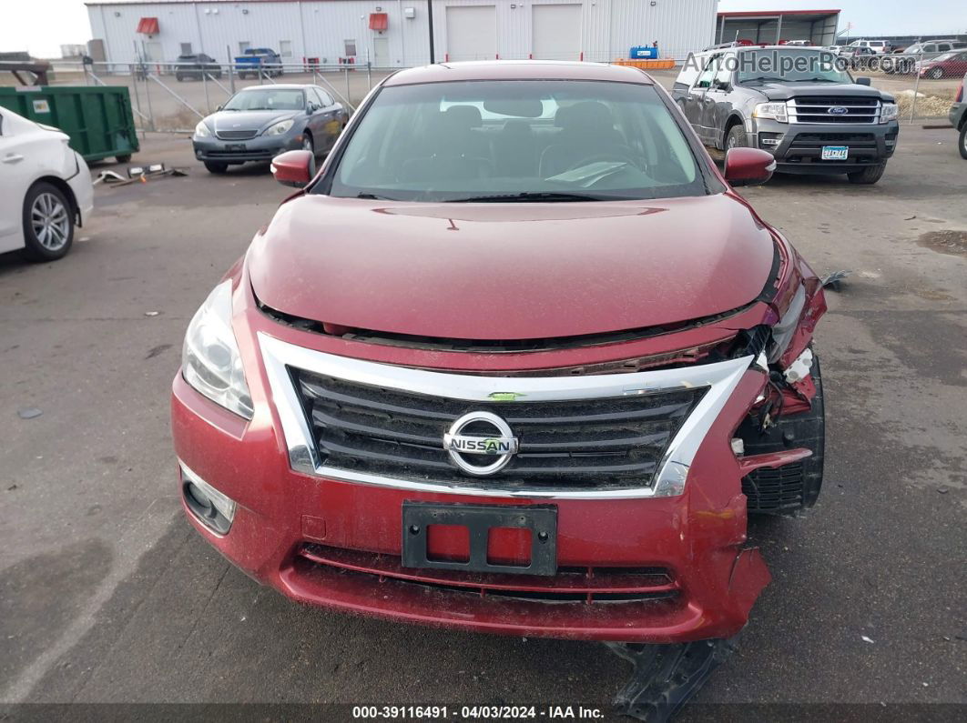 2015 Nissan Altima 2.5 Sl Maroon vin: 1N4AL3AP4FN355585