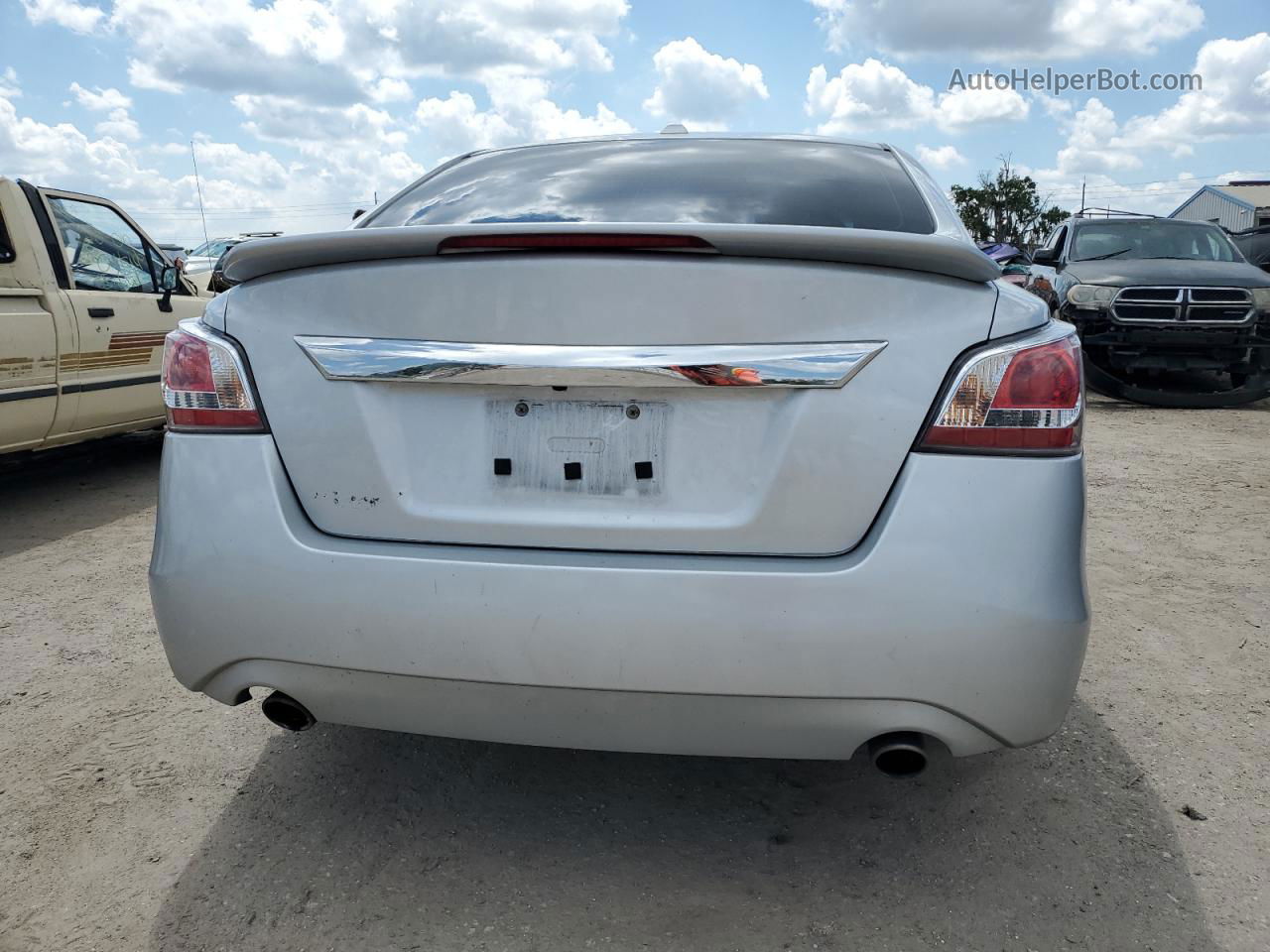 2015 Nissan Altima 2.5 Серебряный vin: 1N4AL3AP4FN356851