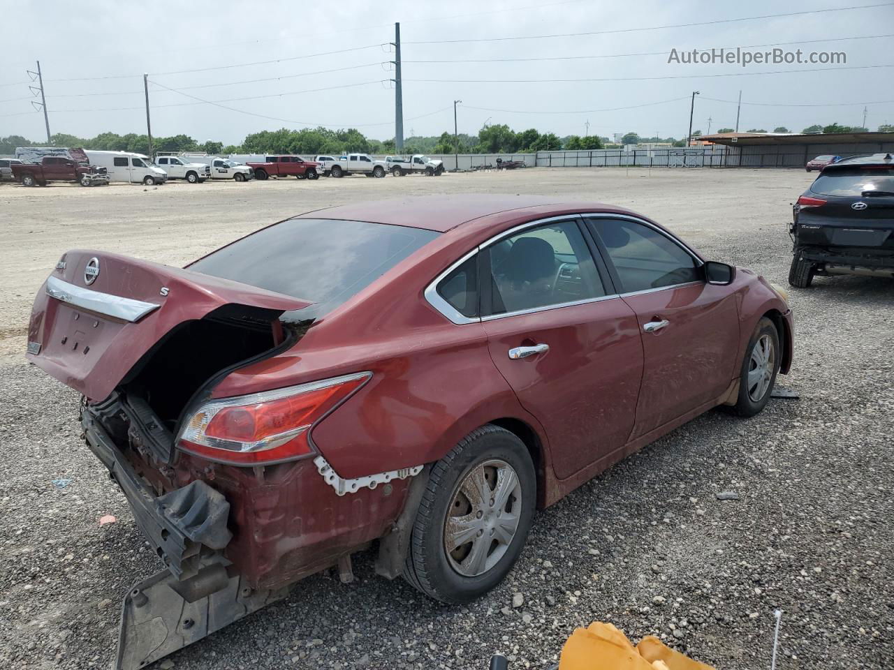 2015 Nissan Altima 2.5 Red vin: 1N4AL3AP4FN359538