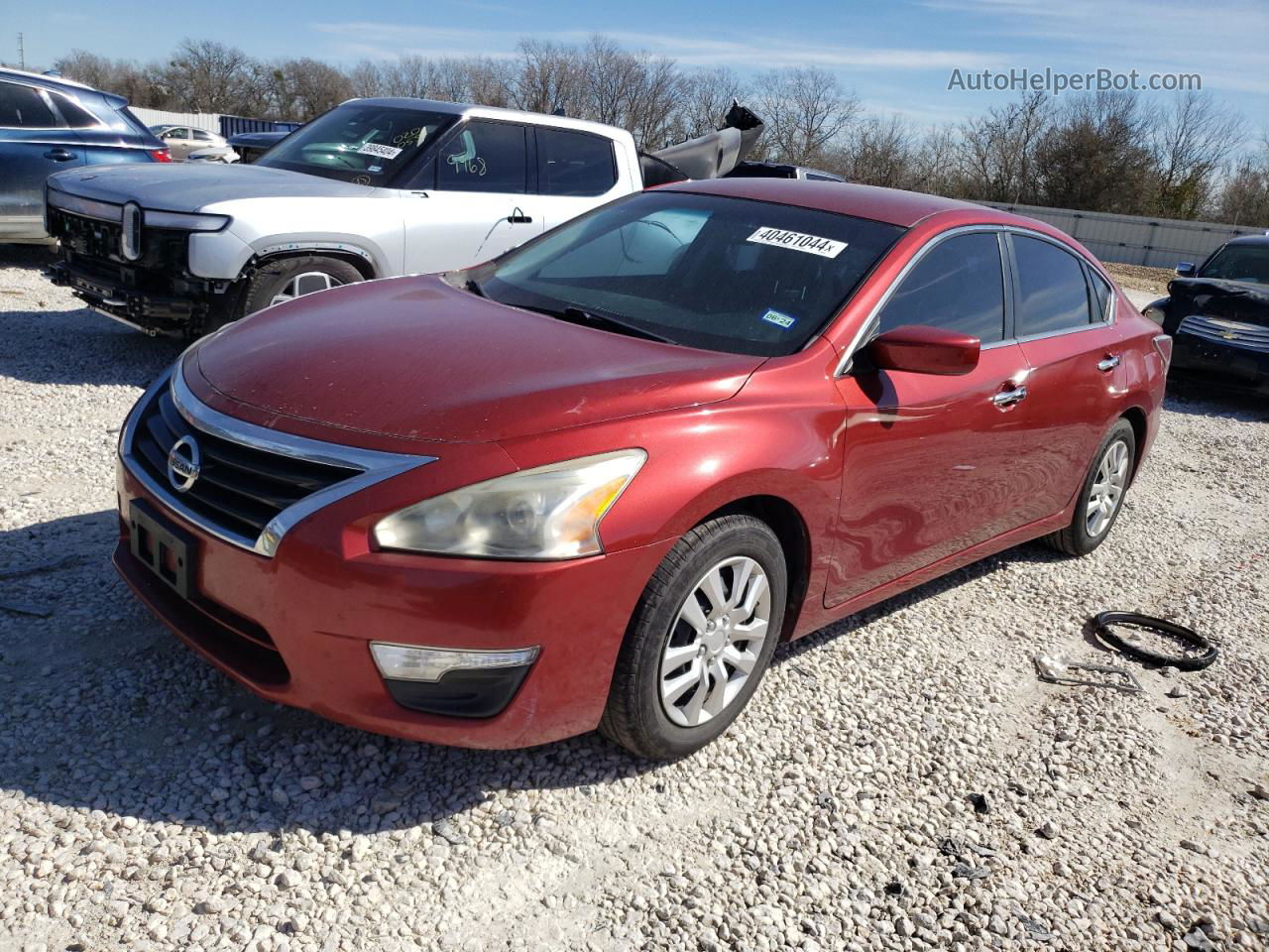 2015 Nissan Altima 2.5 Красный vin: 1N4AL3AP4FN383953