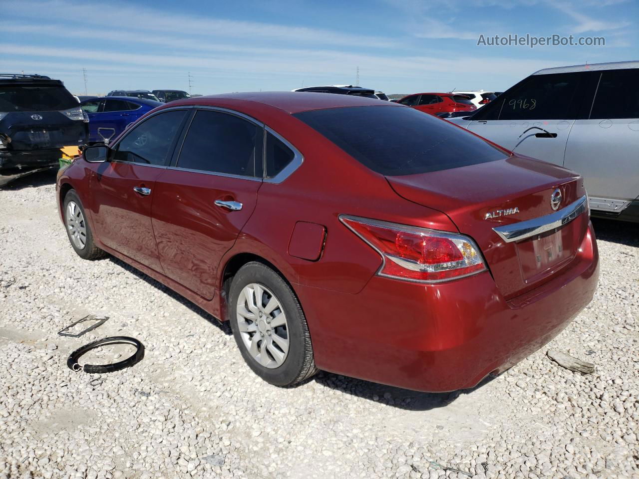 2015 Nissan Altima 2.5 Красный vin: 1N4AL3AP4FN383953