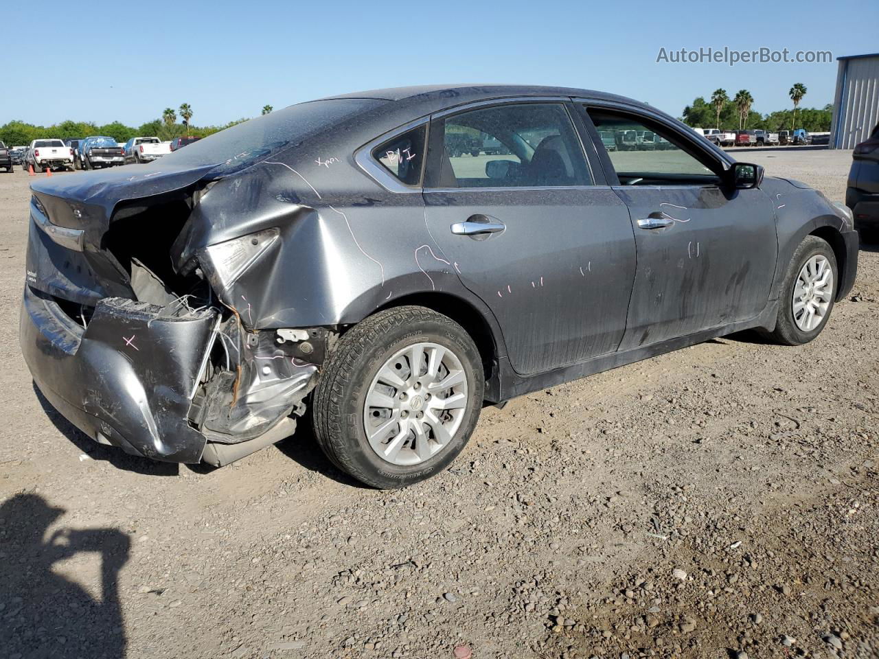 2015 Nissan Altima 2.5 Gray vin: 1N4AL3AP4FN877066