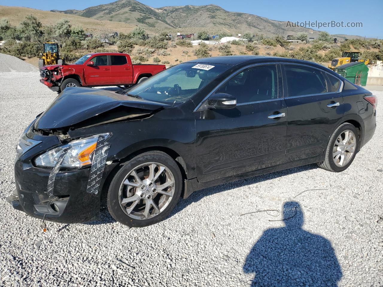 2015 Nissan Altima 2.5 Black vin: 1N4AL3AP4FN879173