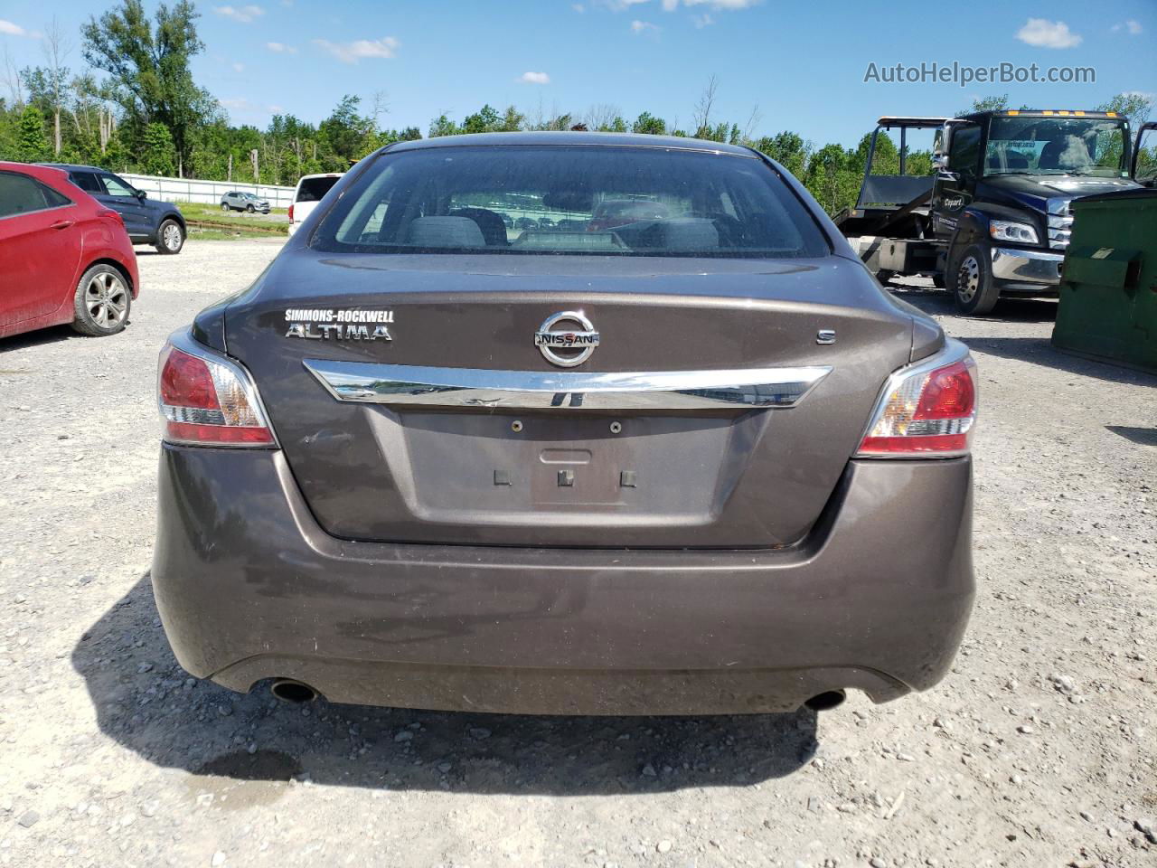 2015 Nissan Altima 2.5 Charcoal vin: 1N4AL3AP4FN909336