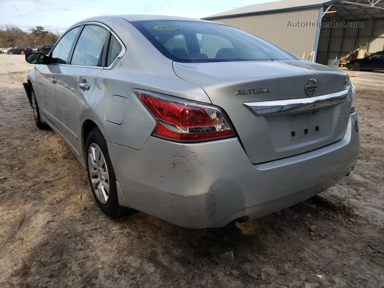 2015 Nissan Altima 2.5 Серебряный vin: 1N4AL3AP4FN920997