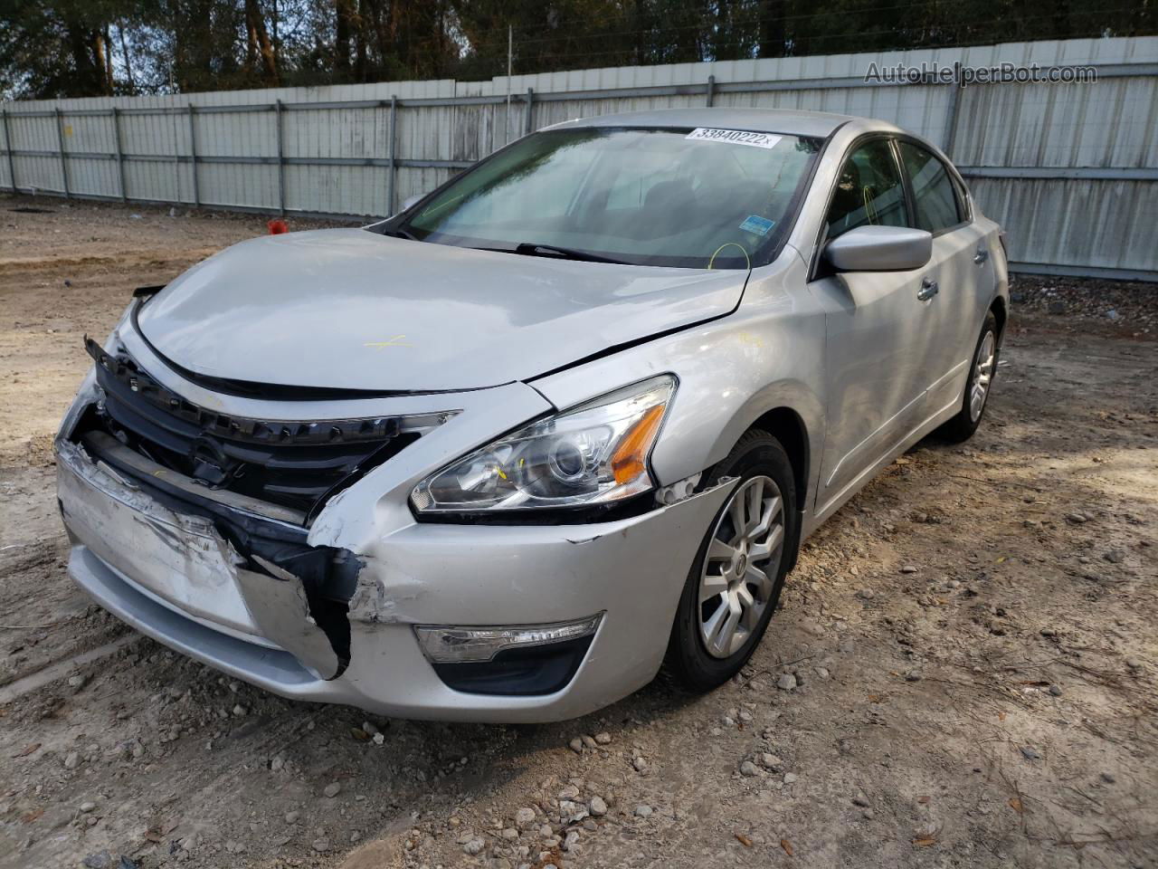 2015 Nissan Altima 2.5 Silver vin: 1N4AL3AP4FN920997