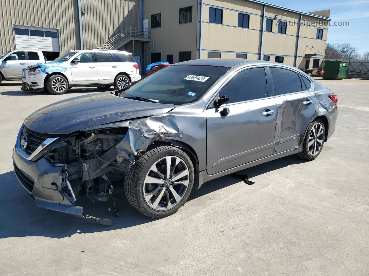 2016 Nissan Altima 2.5 Серый vin: 1N4AL3AP4GC114042