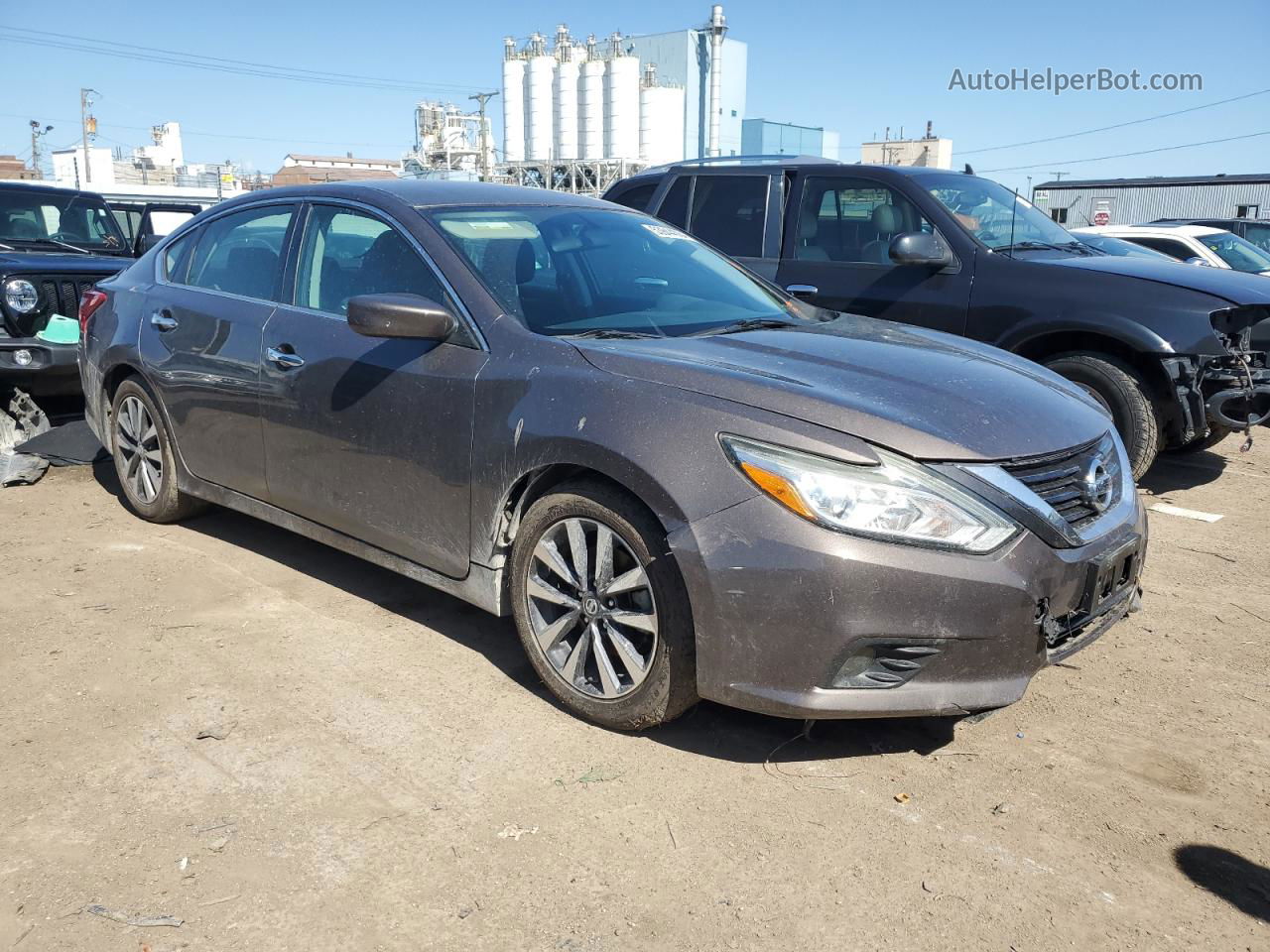 2016 Nissan Altima 2.5 Серый vin: 1N4AL3AP4GC121072