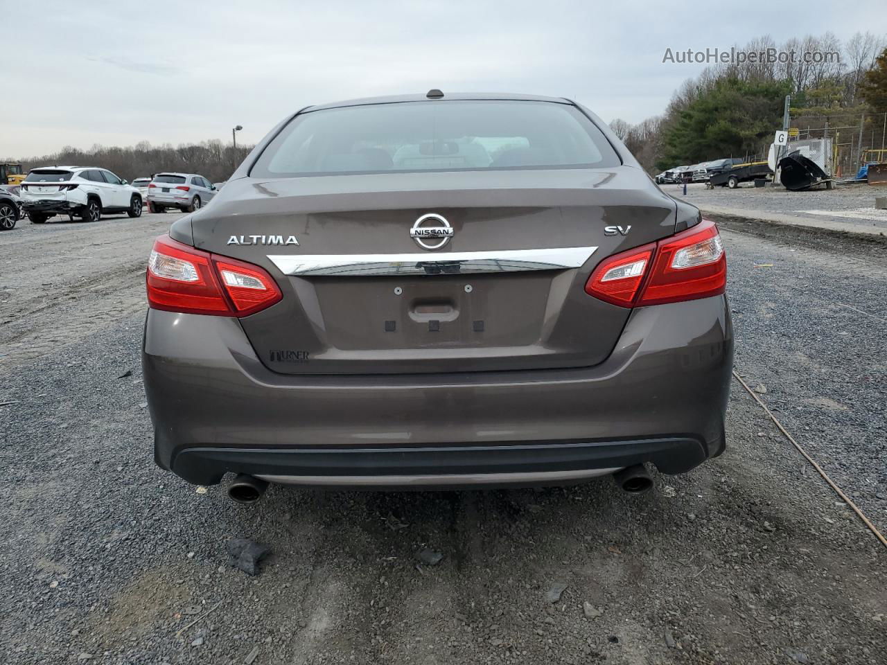 2016 Nissan Altima 2.5 Brown vin: 1N4AL3AP4GC131701