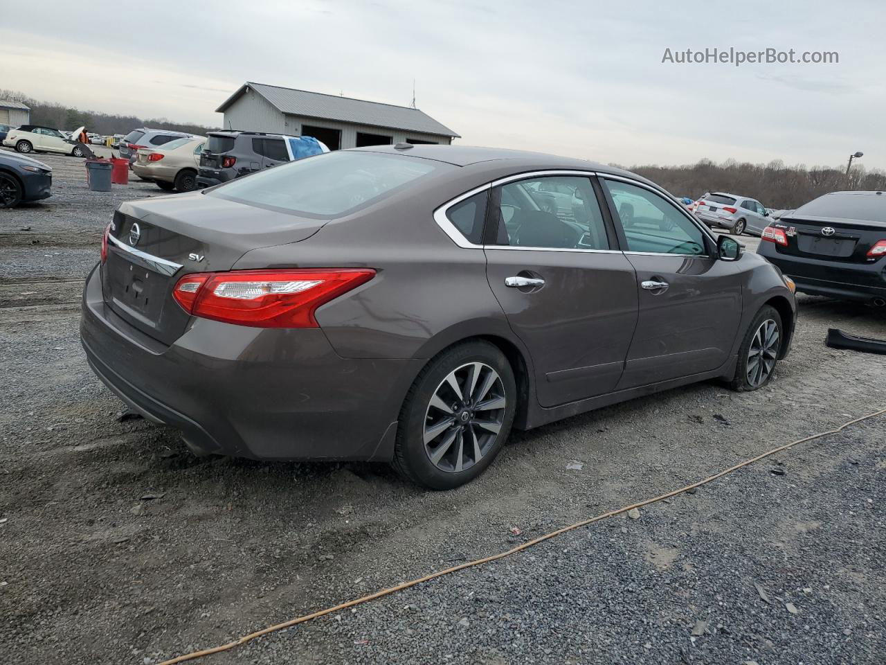 2016 Nissan Altima 2.5 Brown vin: 1N4AL3AP4GC131701