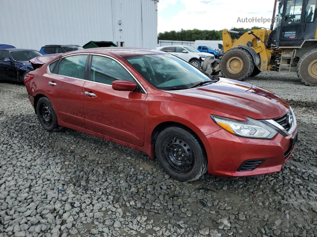 2016 Nissan Altima 2.5 Maroon vin: 1N4AL3AP4GC134422