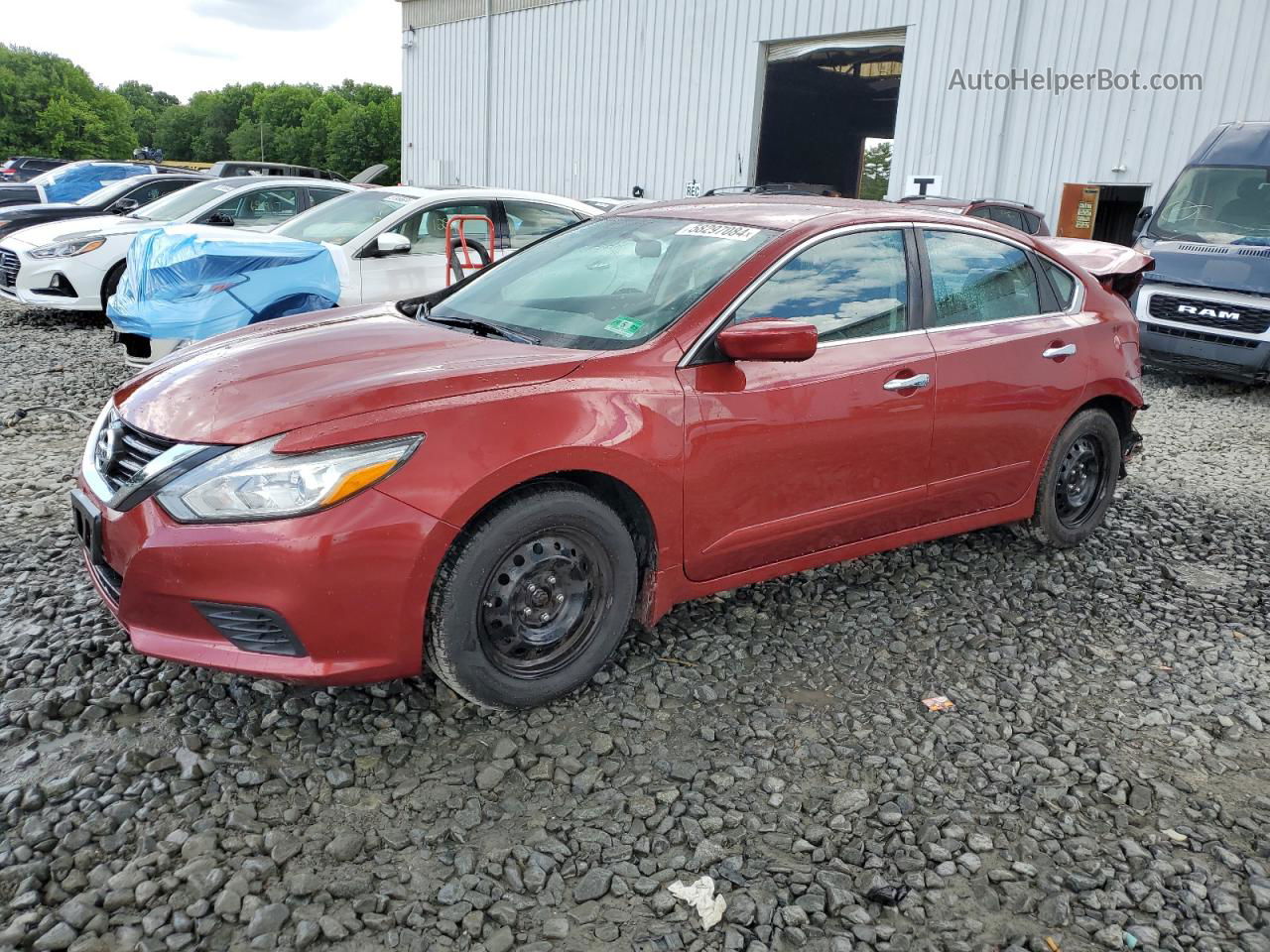 2016 Nissan Altima 2.5 Maroon vin: 1N4AL3AP4GC134422