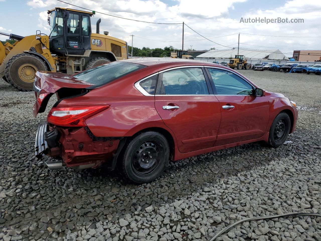 2016 Nissan Altima 2.5 Темно-бордовый vin: 1N4AL3AP4GC134422