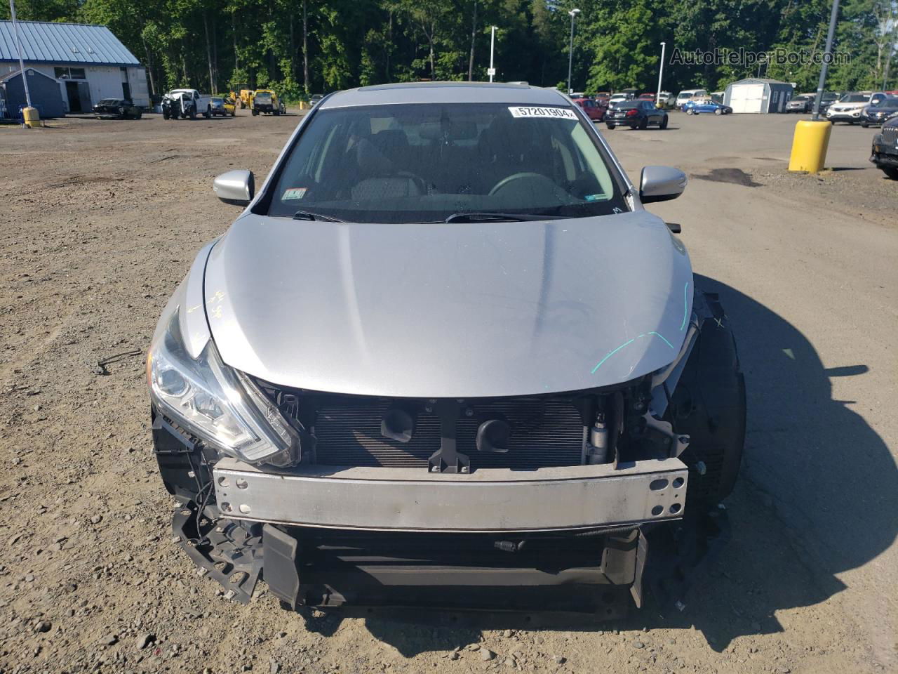 2016 Nissan Altima 2.5 Silver vin: 1N4AL3AP4GC178159