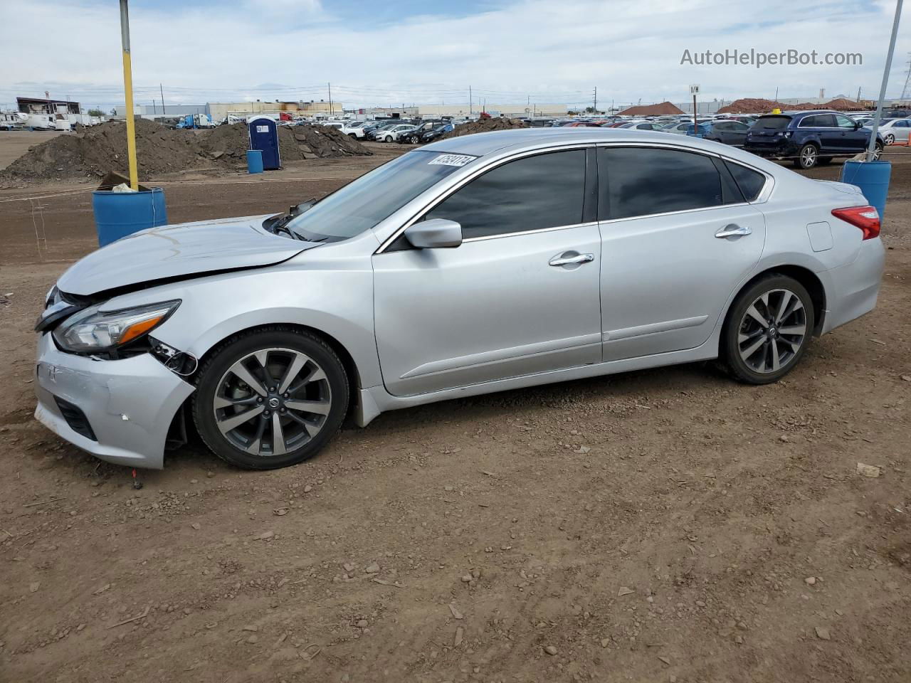 2016 Nissan Altima 2.5 Silver vin: 1N4AL3AP4GC223181