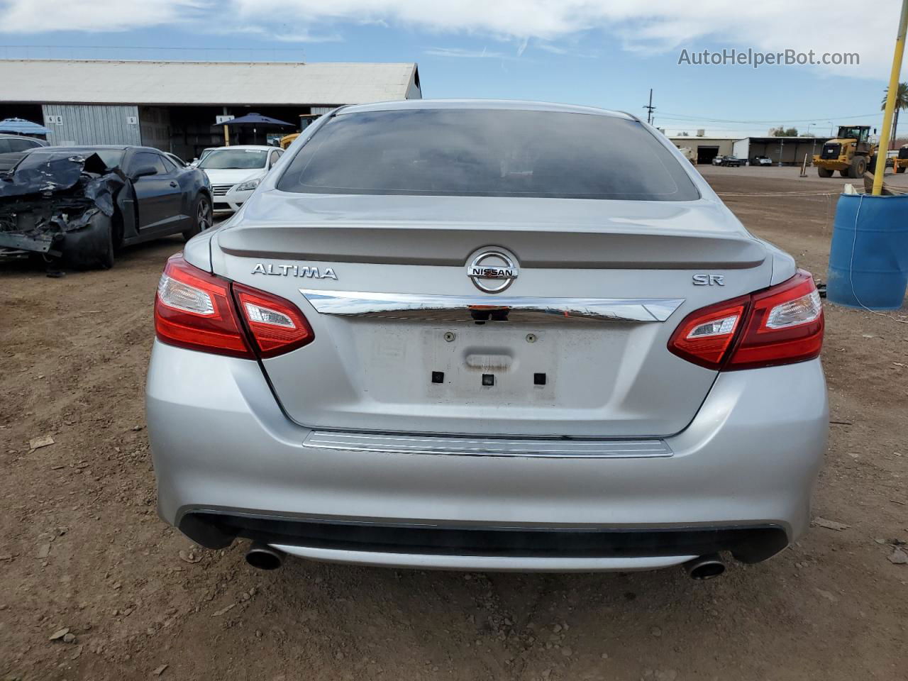 2016 Nissan Altima 2.5 Silver vin: 1N4AL3AP4GC223181