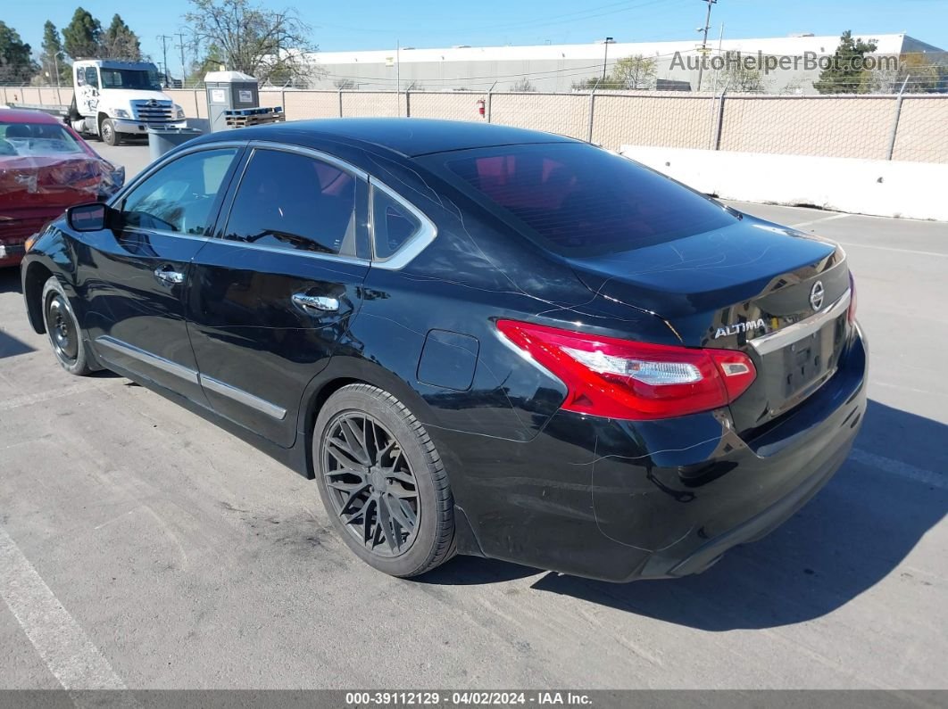 2016 Nissan Altima 2.5 S Черный vin: 1N4AL3AP4GC224203