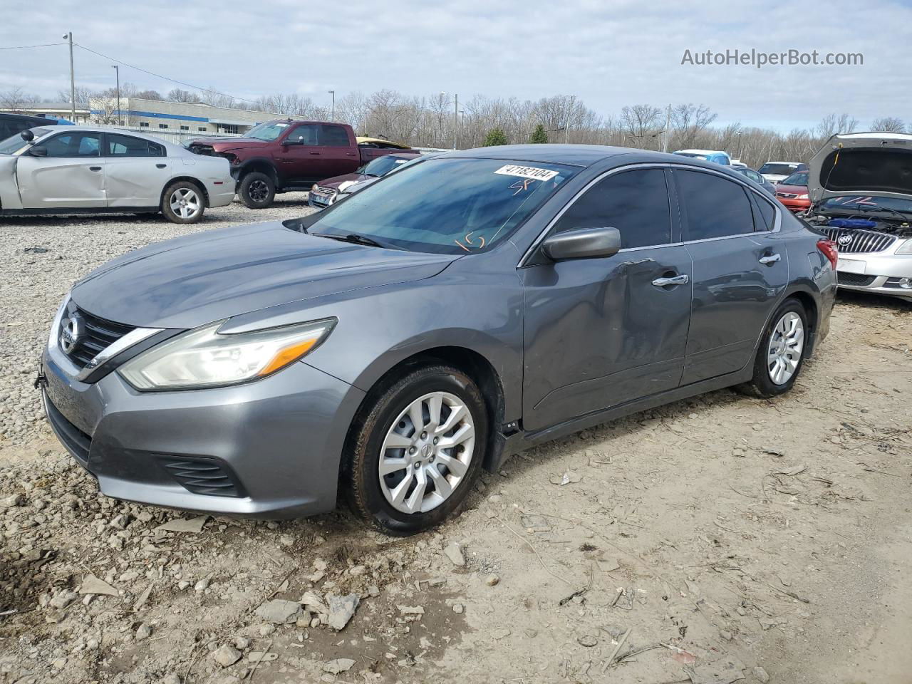 2016 Nissan Altima 2.5 Gray vin: 1N4AL3AP4GC244404