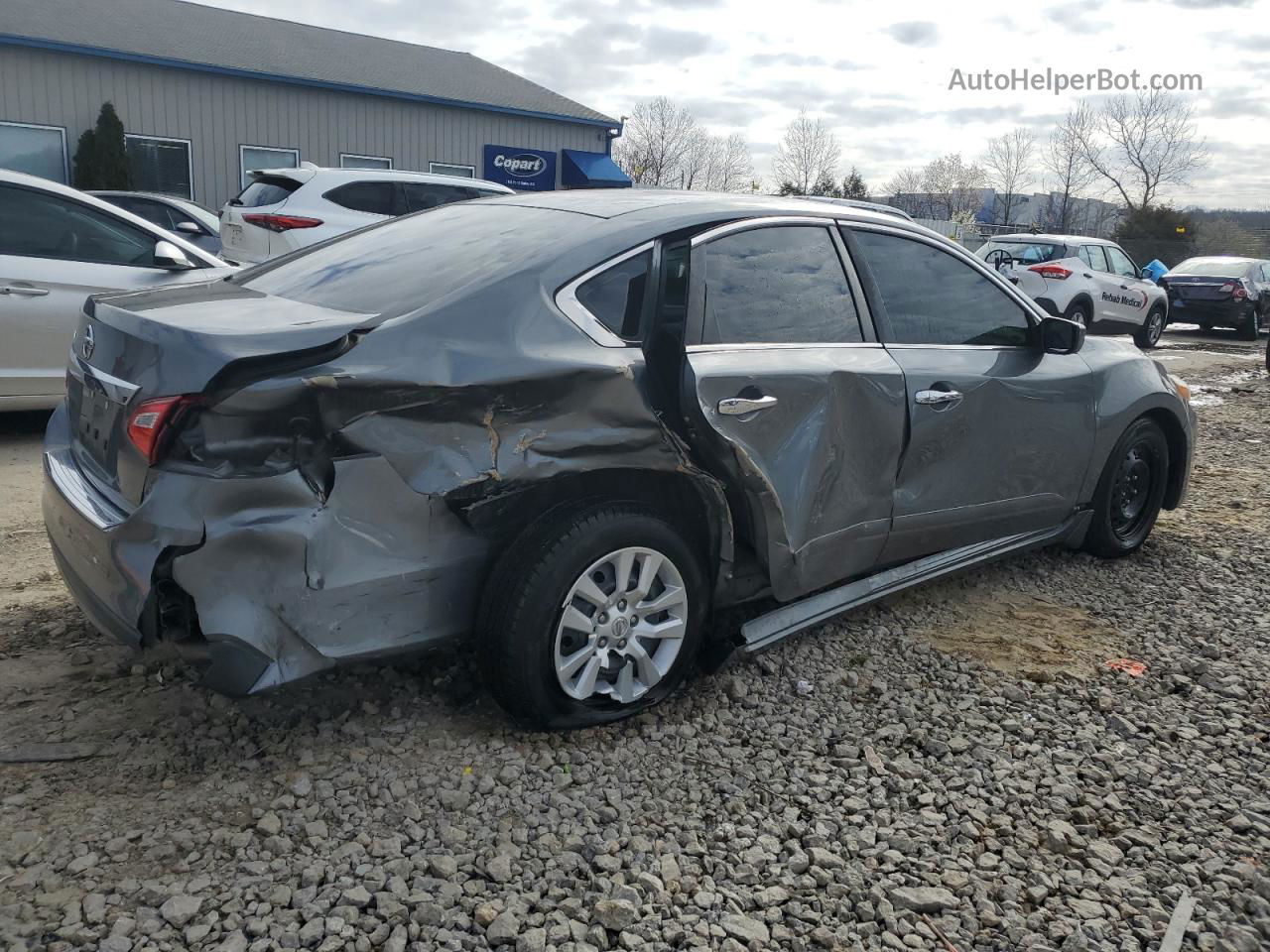 2016 Nissan Altima 2.5 Gray vin: 1N4AL3AP4GC244404