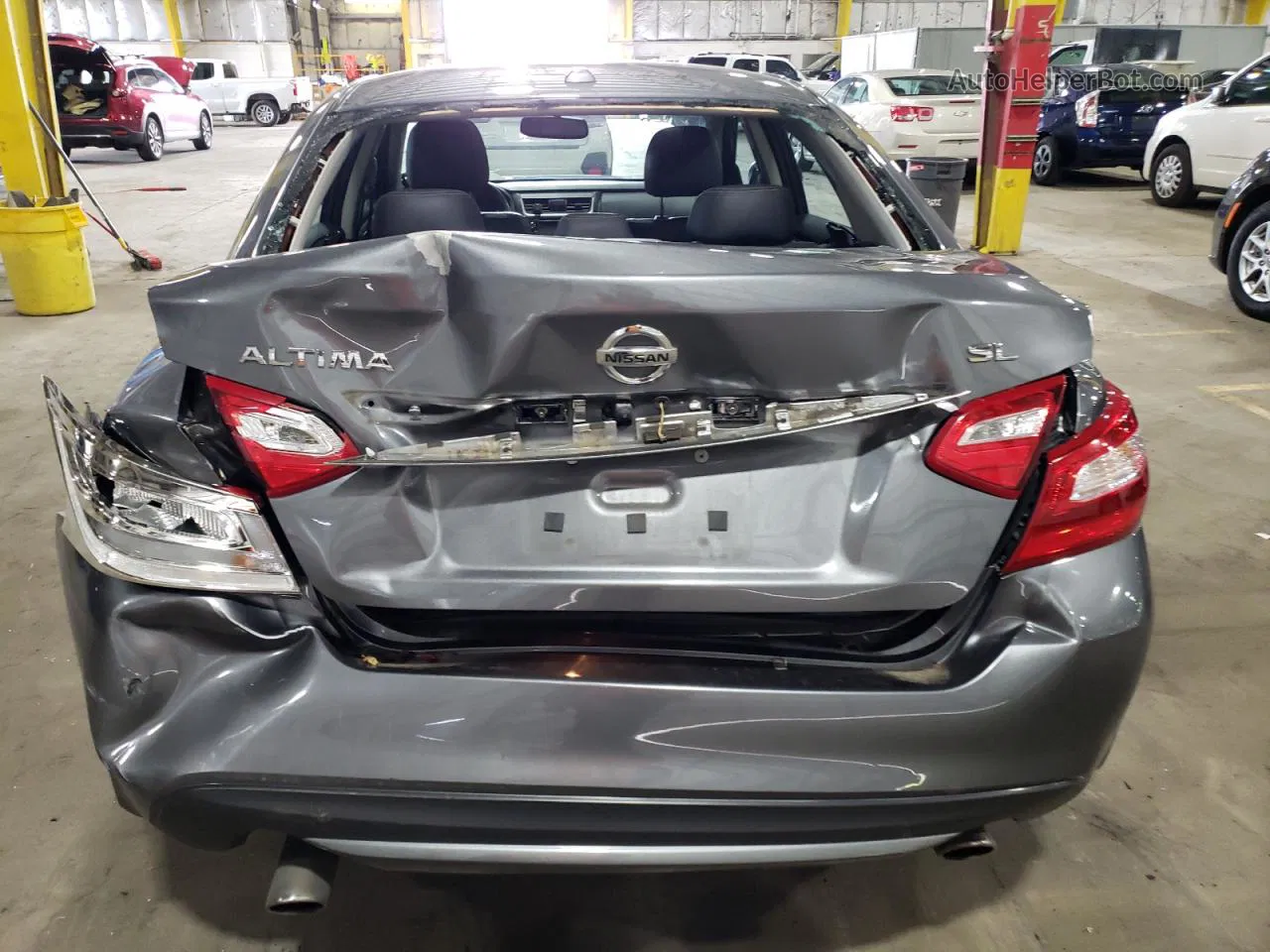 2016 Nissan Altima 2.5 Серый vin: 1N4AL3AP4GC294106