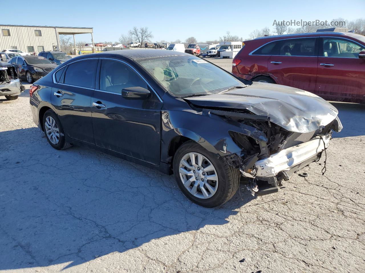 2016 Nissan Altima 2.5 Серый vin: 1N4AL3AP4GN322247