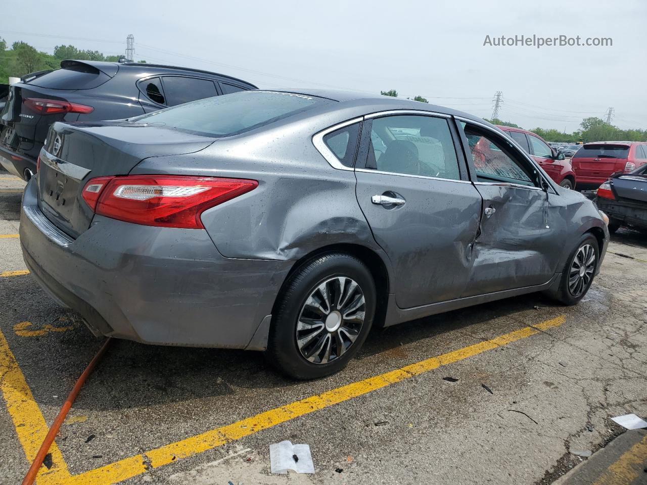 2016 Nissan Altima 2.5 Gray vin: 1N4AL3AP4GN393450