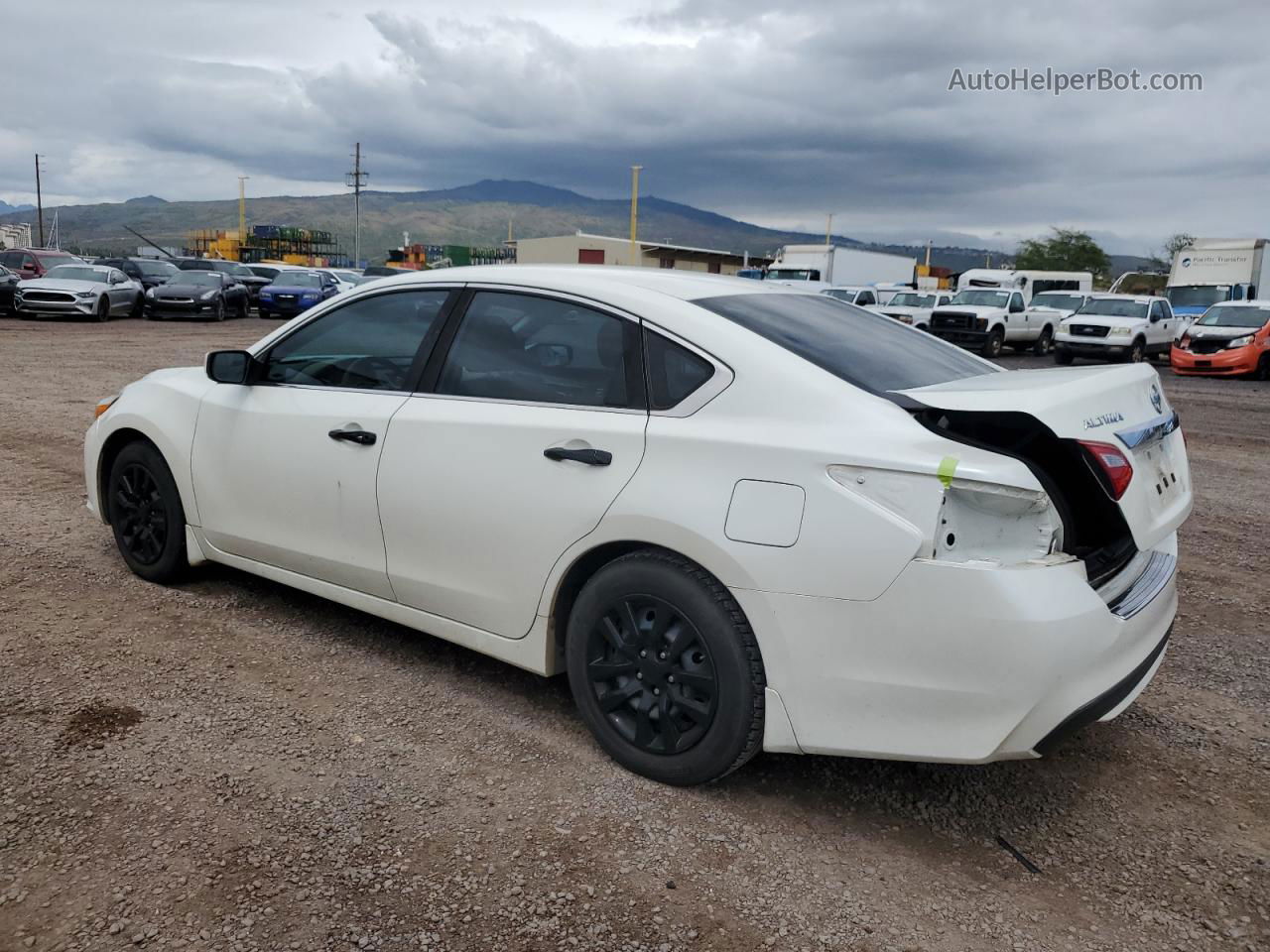 2017 Nissan Altima 2.5 White vin: 1N4AL3AP4HC110428