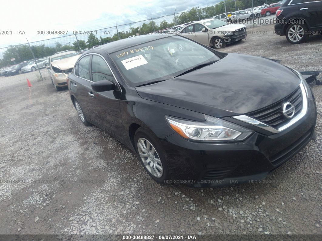 2017 Nissan Altima 2.5 S Black vin: 1N4AL3AP4HC133952