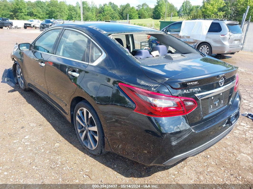 2017 Nissan Altima 2.5 Sr Black vin: 1N4AL3AP4HC167731