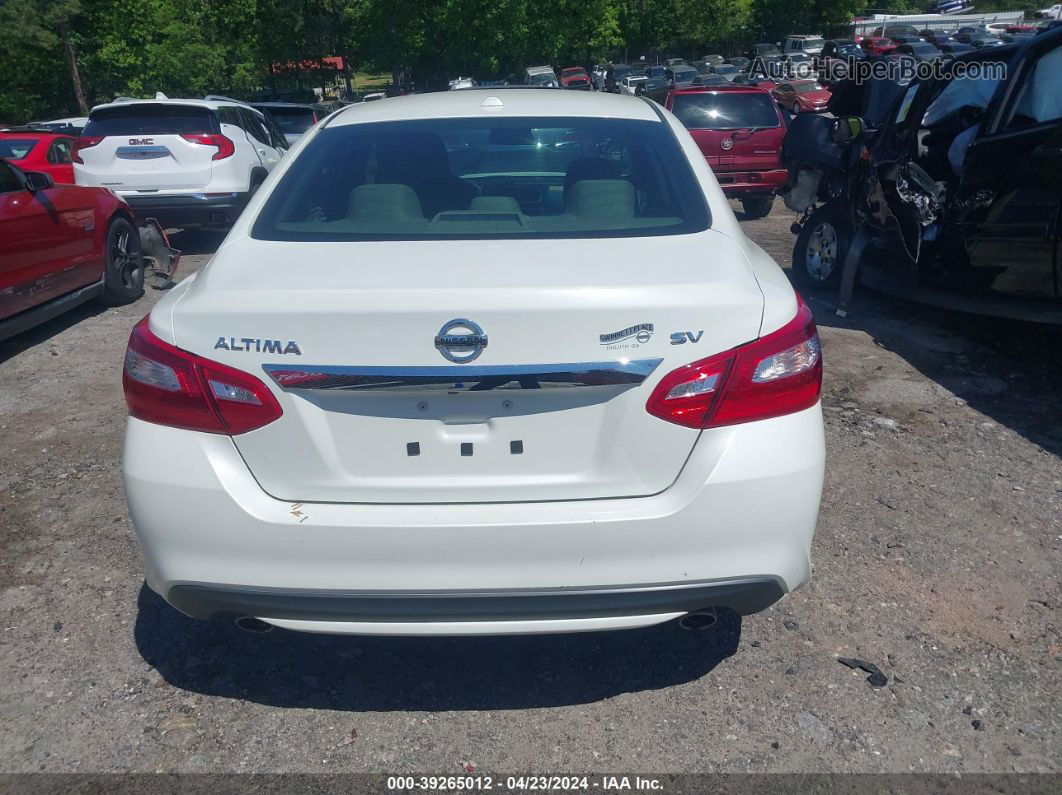 2017 Nissan Altima 2.5 Sv White vin: 1N4AL3AP4HC171455