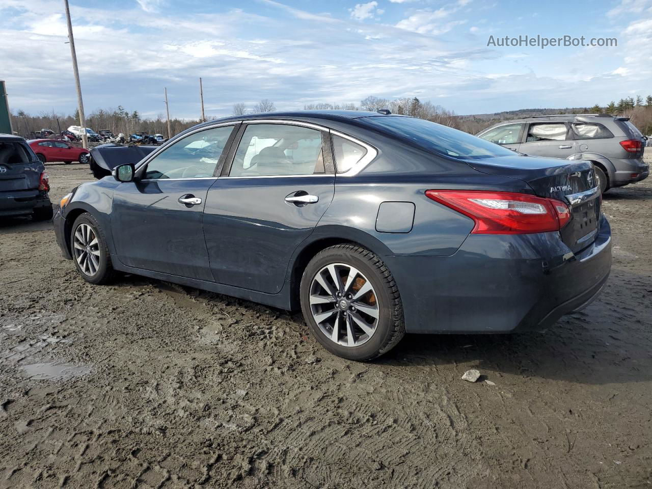 2017 Nissan Altima 2.5 Black vin: 1N4AL3AP4HC176283