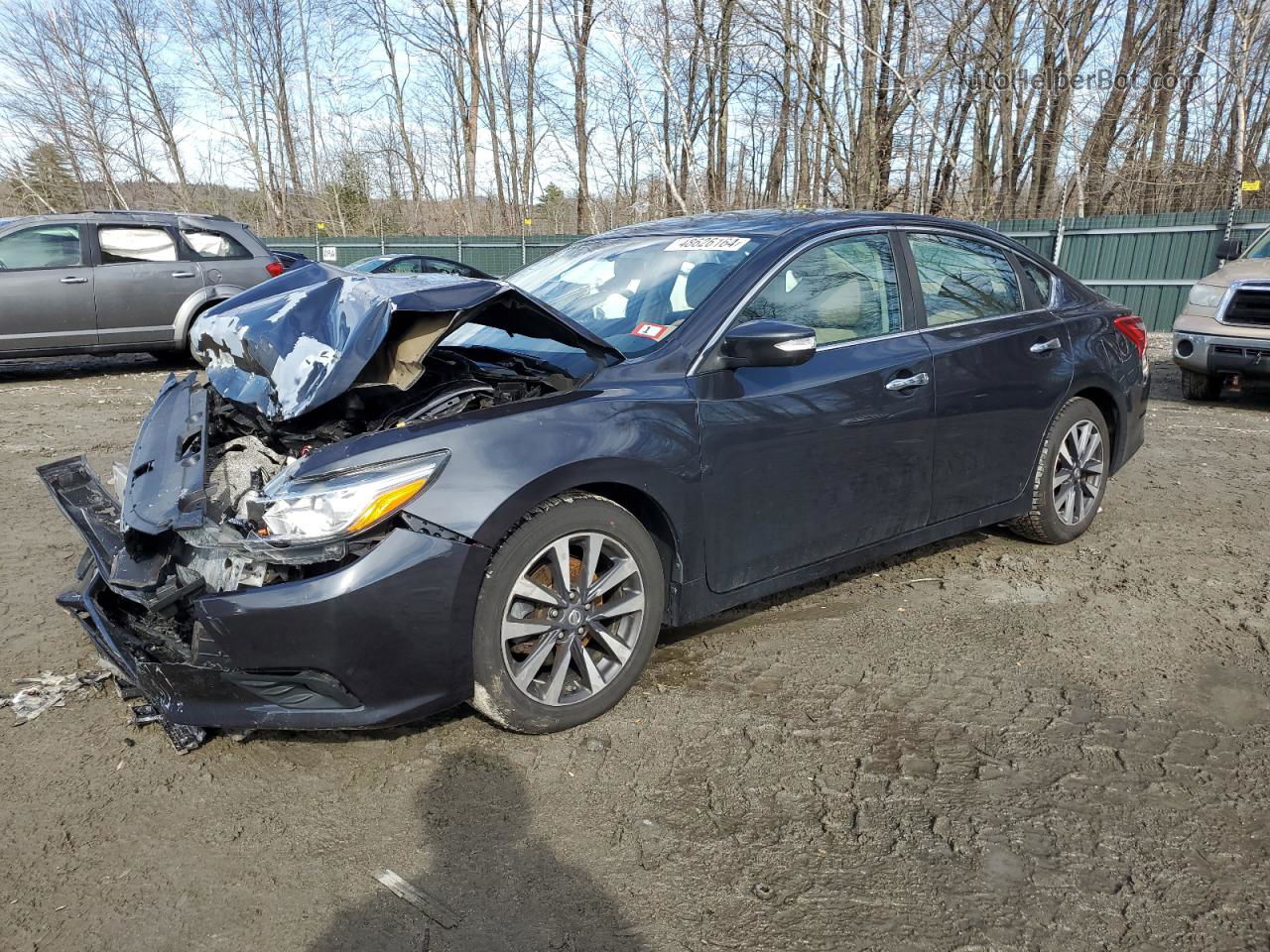 2017 Nissan Altima 2.5 Black vin: 1N4AL3AP4HC176283