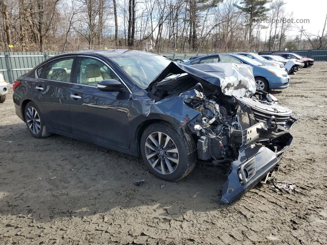 2017 Nissan Altima 2.5 Black vin: 1N4AL3AP4HC176283