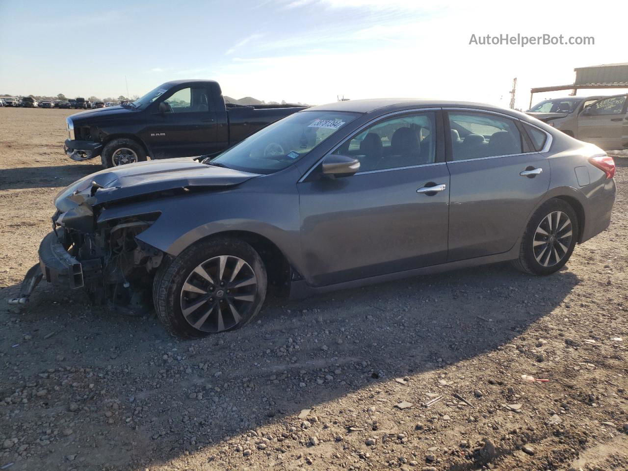 2017 Nissan Altima 2.5 Gray vin: 1N4AL3AP4HC180446