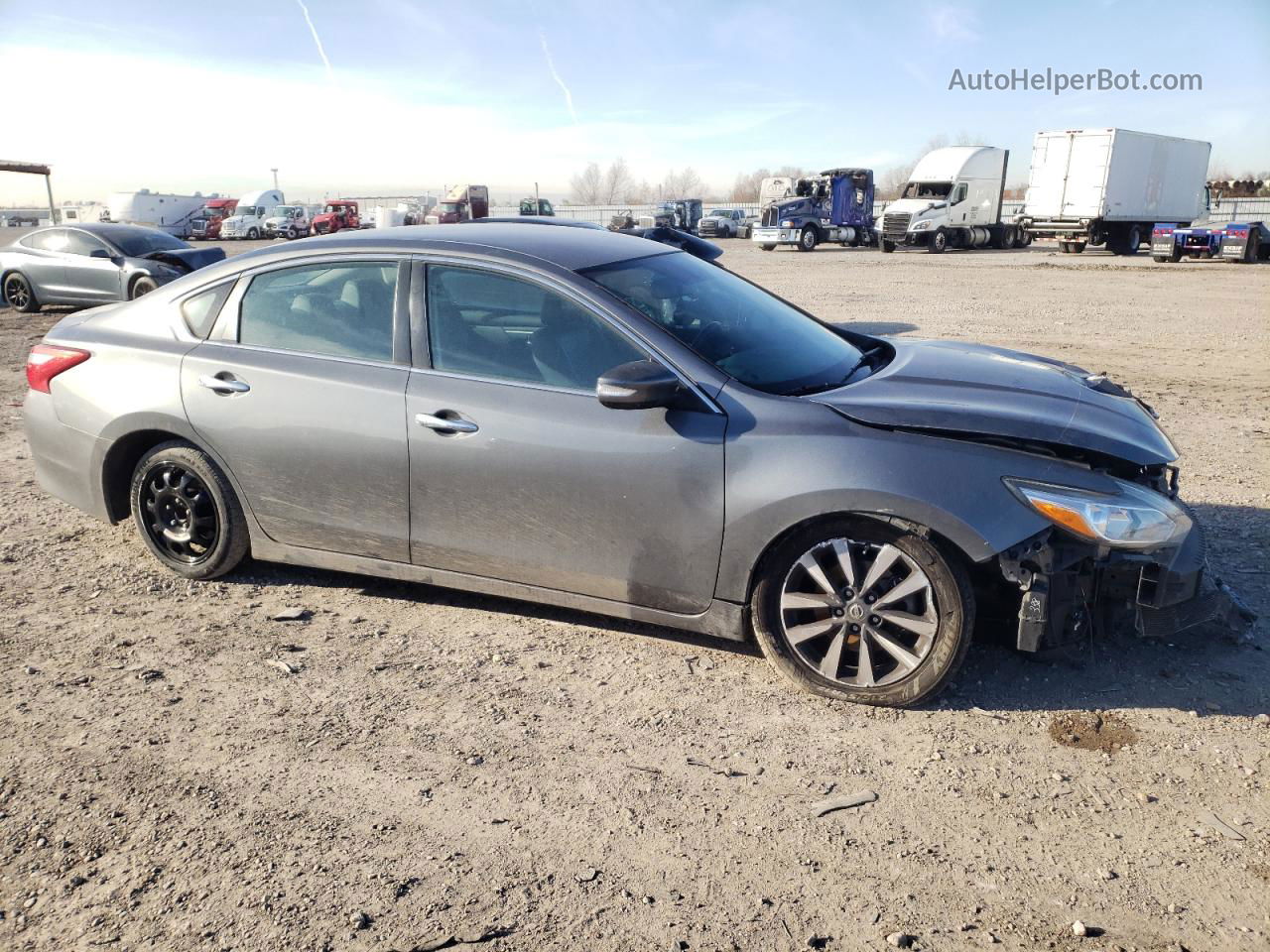 2017 Nissan Altima 2.5 Gray vin: 1N4AL3AP4HC180446