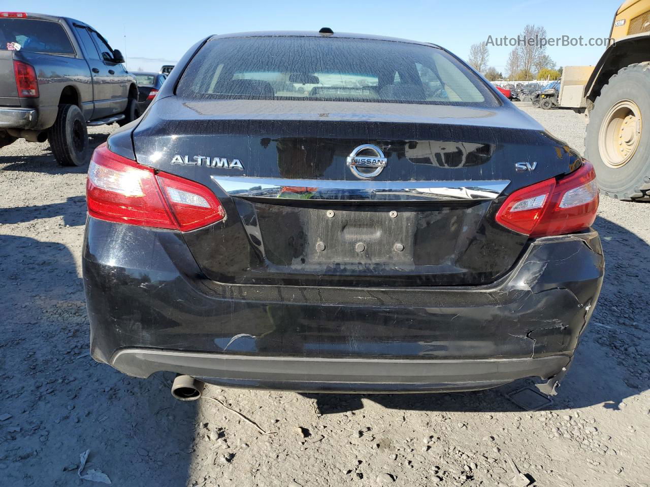 2017 Nissan Altima 2.5 Черный vin: 1N4AL3AP4HC208665