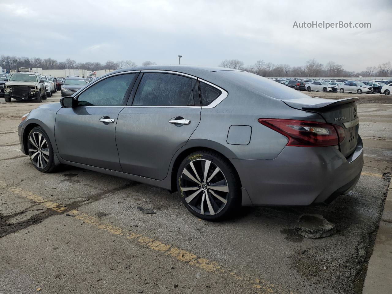 2017 Nissan Altima 2.5 Серый vin: 1N4AL3AP4HC213557