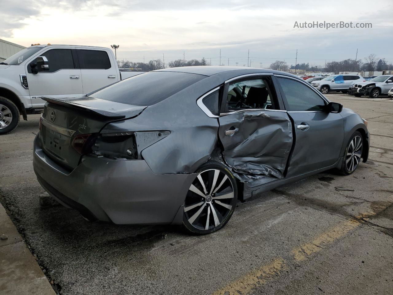 2017 Nissan Altima 2.5 Серый vin: 1N4AL3AP4HC213557