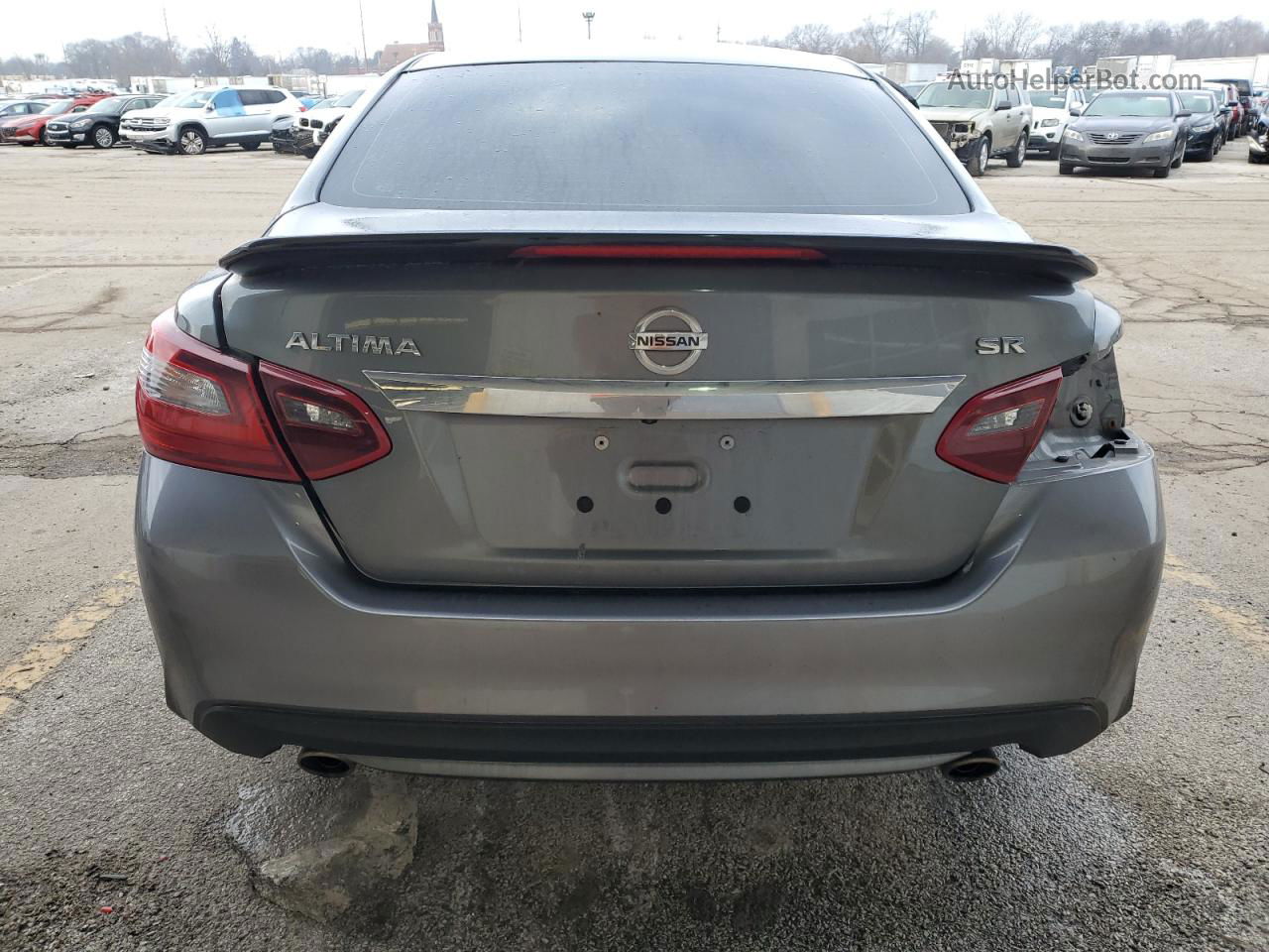 2017 Nissan Altima 2.5 Серый vin: 1N4AL3AP4HC213557