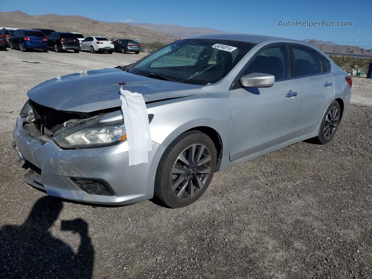 2017 Nissan Altima 2.5 Silver vin: 1N4AL3AP4HC258269